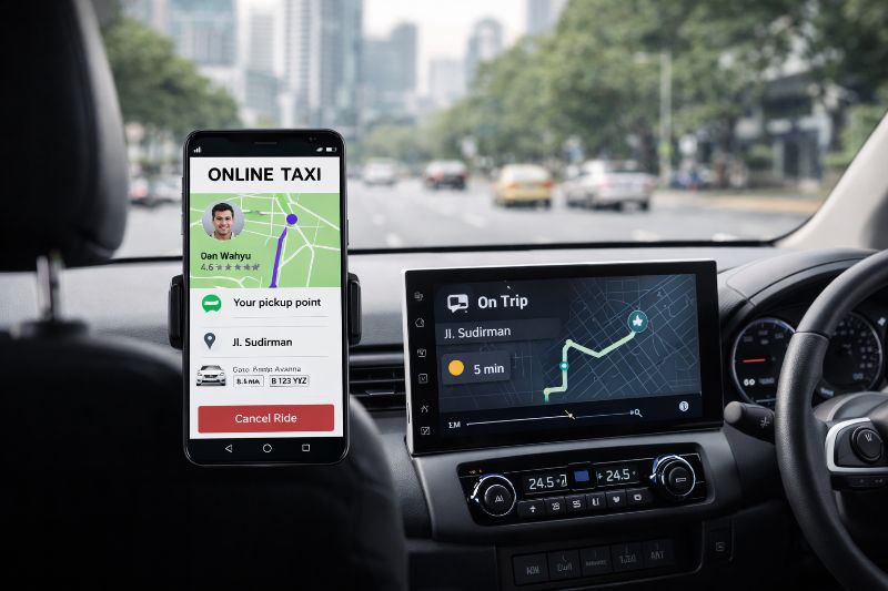 Online Taxi Users Are Increasing Drastically Ahead of the New Year